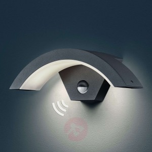 Lampa zewnętrzna LED Ohio z czujnikiem, antracyt