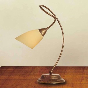 Lampa stołowa Alessandro antyczny brąz