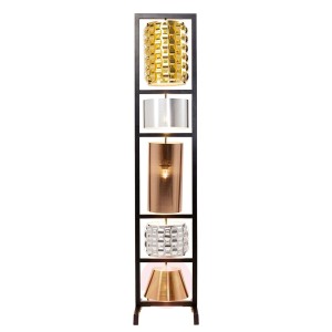 KARE Parecchi Glamour 5-punktowa lampa podłogowa