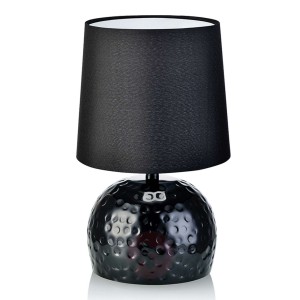 Mała lampa stołowa Hammer, czarna