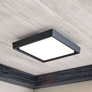 Lampa sufitowa LED Birta, kątowa, 27 cm