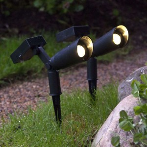 Lampa solarna LED Powerspot, zestaw 2 sztuk