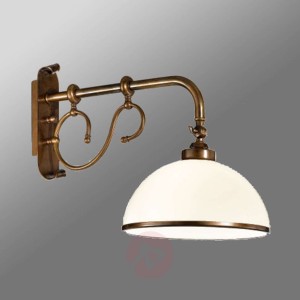 Kunsztowna lampa ścienna La Botte biała