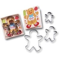 Zestaw 3 wykrawaczy do ciasta Gingerbread Boy