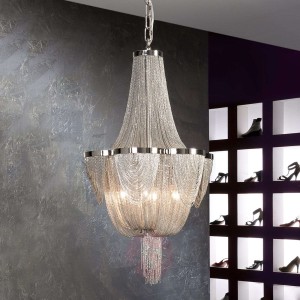 Metalowa lampa wisząca MINERVA