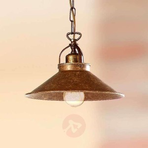 Rustykalna lampa wisząca BRUNO 25 cm