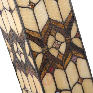 Lampa stołowa 5882 z kloszem w stylu Tiffany