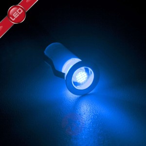 Oprawy wpuszczane Cosa LED 1,5 cm 10szt. niebieski
