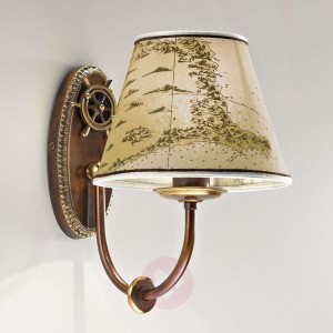 Marynarska lampa ścienna Nautica