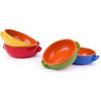 Zestaw 4 naczyń do pieczenia Bria Multicolor