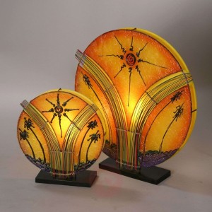 Fantastyczna lampa stołowa NAOMI wysokość 35 cm