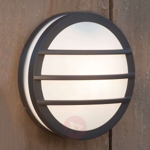 Okrągła lampa ścienna zewnętrzna NANDIN