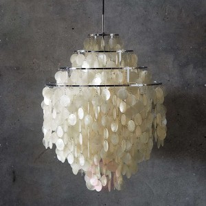 VERPAN Fun 0DM - lampa wisząca z płytek muszli