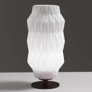 Lampa stołowa Origami, biała