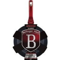 Patelnia Metallic Black Burgundy 28 cm