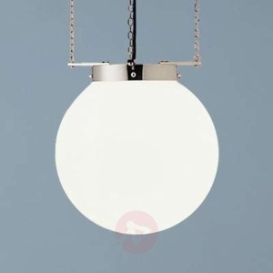 Lampa wisząca w stylu Bauhaus 25 cm nikiel