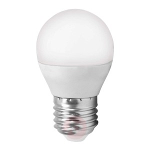 Żarówka LED E27 G45 4W MiniGlobe, ciepła biel