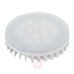 Żarówka LED GX53 6W, ciepła biel, matowa