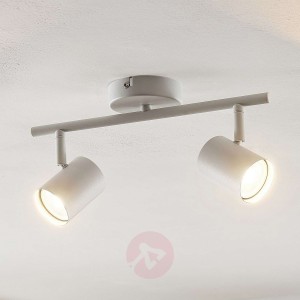 ELC Tomoki lampa sufitowa LED, biała, 2-punktowa