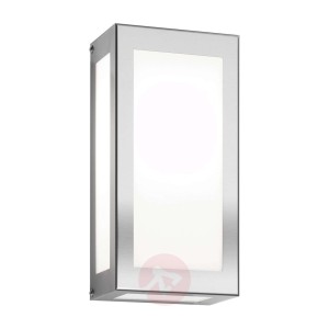 Kinkiet zewnętrzny LED Aqua Rain, stal szlachetna