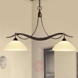 2-punktowa lampa wisząca Samuele, scavo