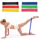 Taśma treningowa -  joga, pilates - kolor brzoskwiniowy
