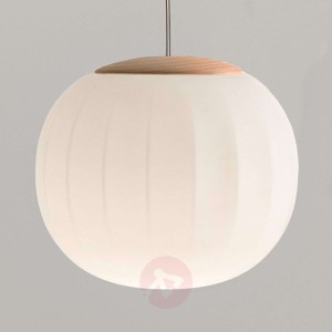 Luceplan Lita lampa wisząca zawieszenie jesion Ø18