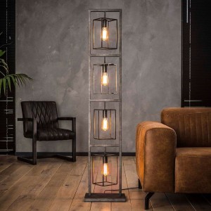 Lampa podłogowa Perpendillumina, 4-punktowa