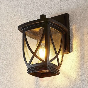 Lindby Fritza kinkiet zewnętrzny, wysokość 26,7 cm