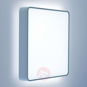 Kwadratowa lampa ścienna LED Caleo X2, 33 cm