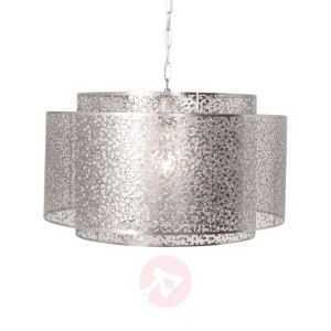 By Rydéns Mesh Grande lampa wisząca, srebrna