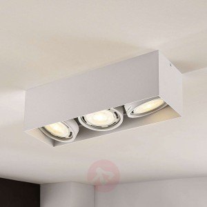 Downlight LED Rosalie, kątowy, 3-punktowy biały