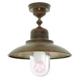 Wartościowa mosiężna lampa sufitowa Turino - IP44