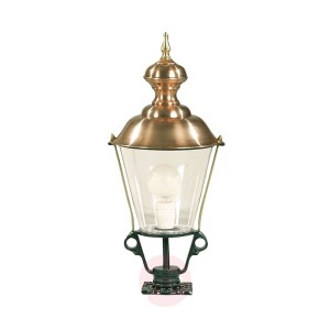 Lampa na cokół K43, wys. 61 cm zielona