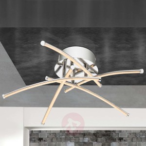 Szanghaj – lampa sufitowa LED o nowoczesnej formie