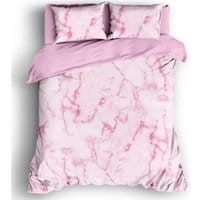 Komplet pościeli King Pinki Marbel