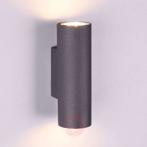 Lampa ścienna Marley, 2-punktowa, czarna