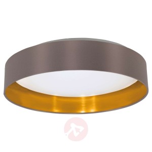 Lampa sufitowa LED Carpi z tkaniny