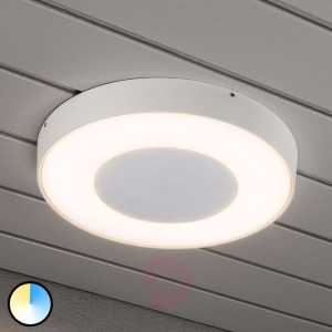 Okrągła lampa sufitowa zewnętrzna LED Carrara