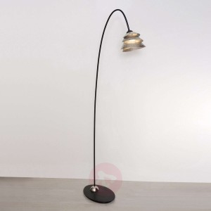 Smukła lampa podłogowa Snail One