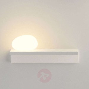 Wyrafinowany kinkiet LED Suite 14 cm Kamień