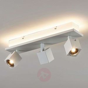 Lampa sufitowa LED Taly, 3 białe reflektory