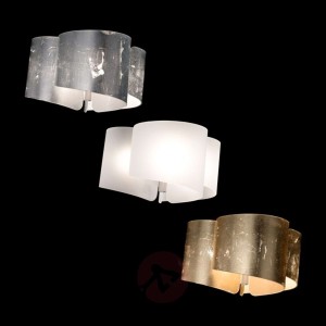 Efektowna lampa sufitowa Papiro satynowa
