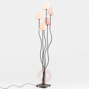 KARE Flexible Berry Cinque – lampa stojąca, 5-pkt.