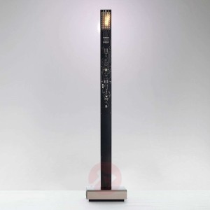 My New Flame - lampa stołowa LED czarna