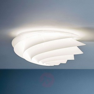 LE KLINT Swirl Medium - lampa ścienna LED, biała