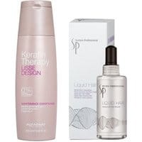 Alfaparf Keratin Therapy Maintenance + Conditioner 250ml + Wella SP Liquid Hair 100ml