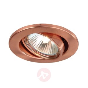 Wychylny pierścień wpuszczany 68 szlifowana miedź