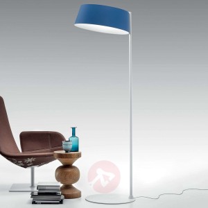 Lampa stojąca LED Oxygen_FL2 lazurowy błękit
