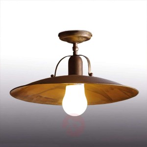 Rustykalna lampa sufitowa OSTERIA, 39 cm